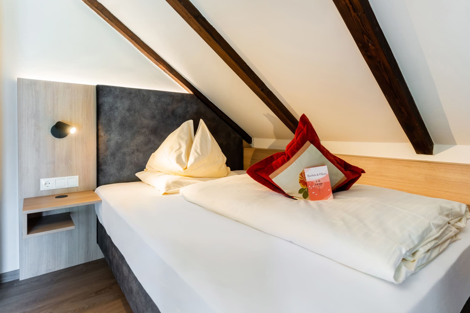 Gemütlich übernachten im Einzelzimmer der Rosenvilla Salzburg