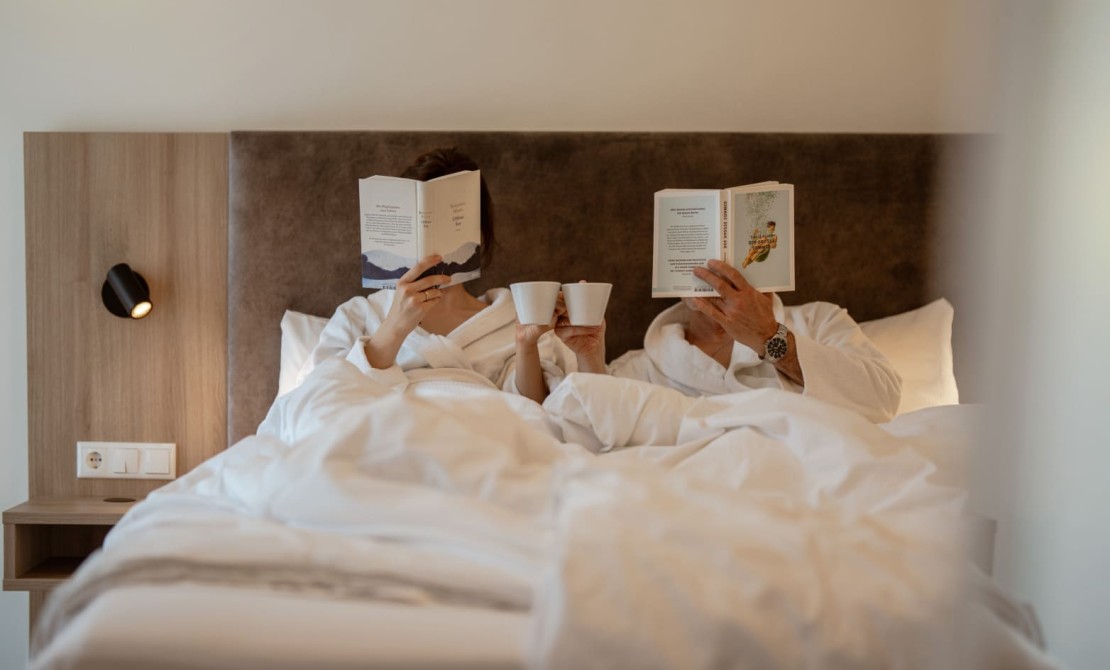 Gem&uuml;tliche Momente im komfortablen Doppelzimmer