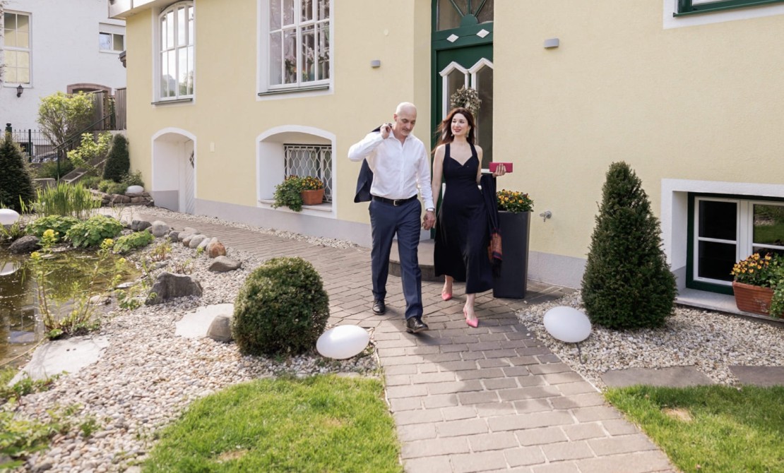 Ankommen und wohlf&uuml;hlen in der Hotel Rosenvilla