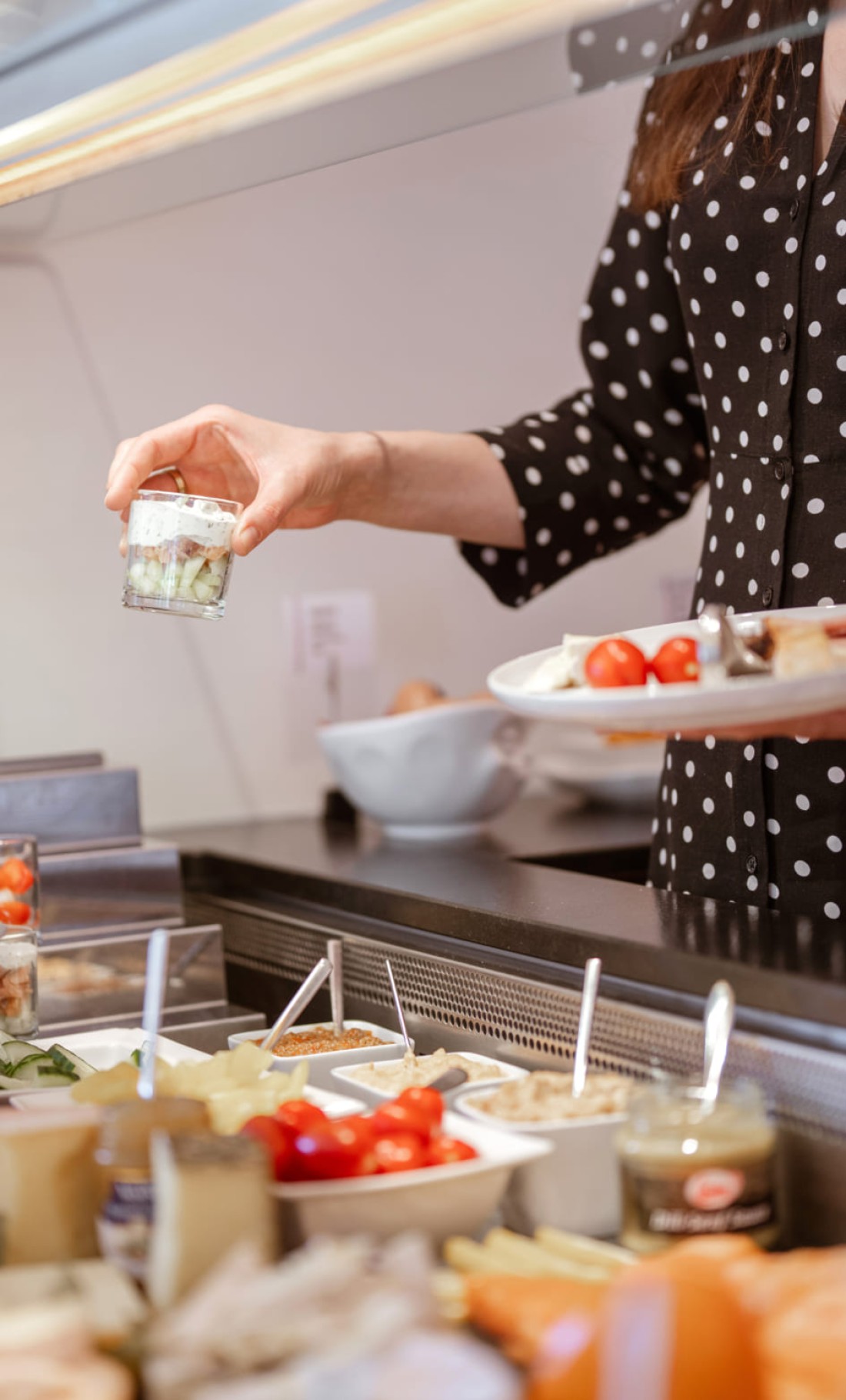 Regionale Spezialit&auml;ten vom Fr&uuml;hst&uuml;cksbuffet der Hotel Rosenvilla