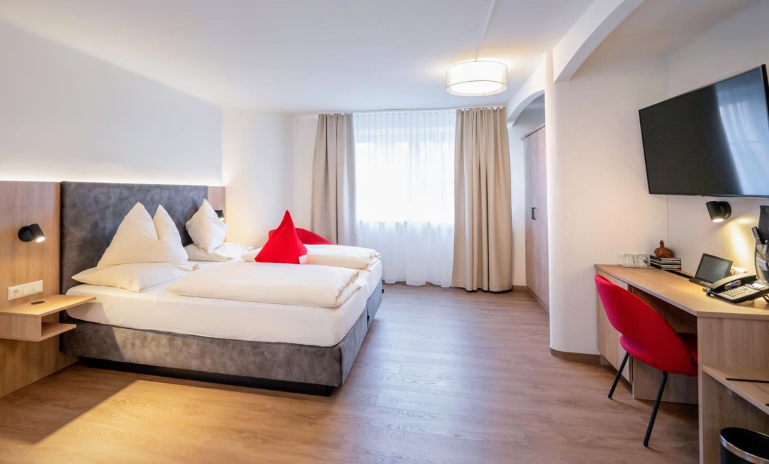 Rosensuite in der Rosenvilla Salzburg